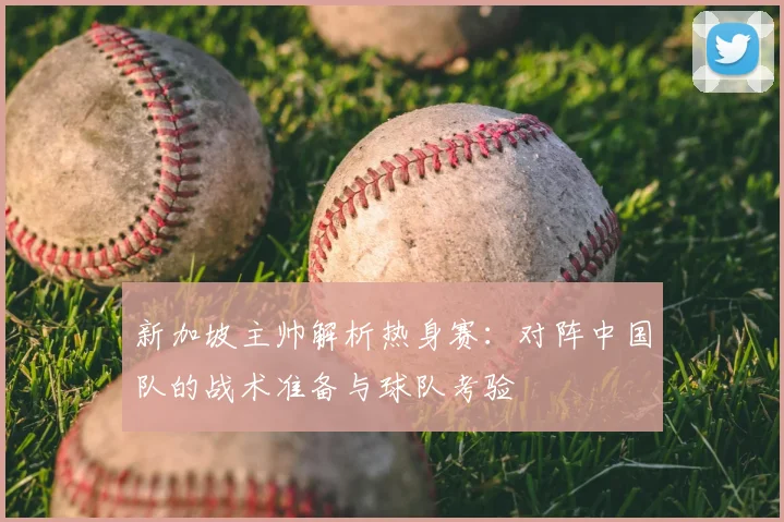 新加坡主帅解析热身赛：对阵中国队的战术准备与球队考验